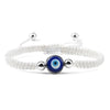 Evil Eye Braided Bracelet for Protection & Luck