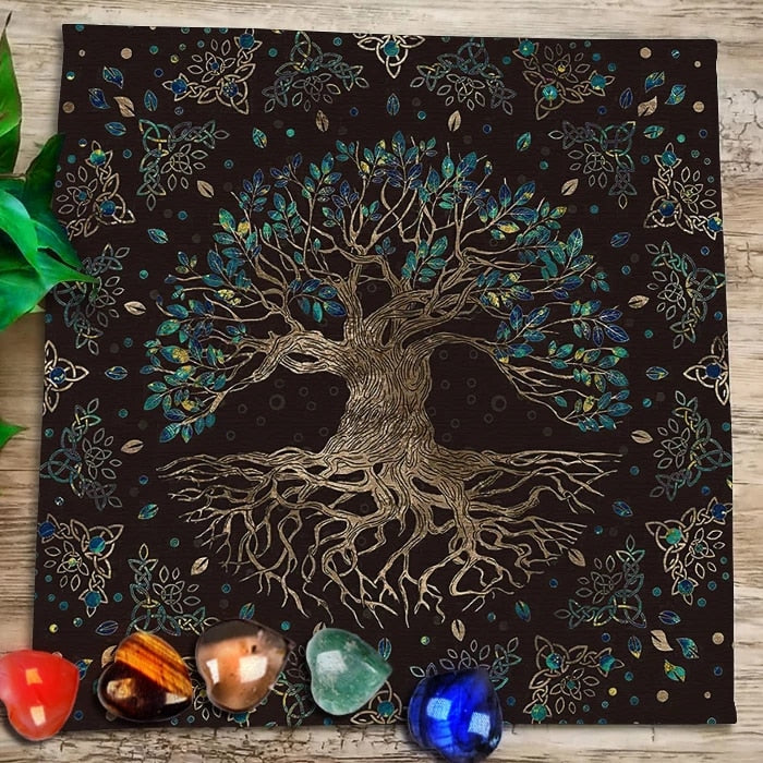 Tree of Life Tarot & Altar Cloth