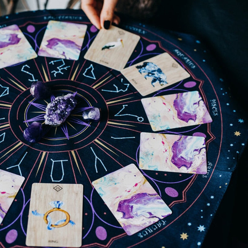 Wheel of Astrology Tarot & Altar Cloth