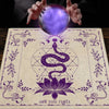 Purple Snake & Lotus Flower Alter Cloth