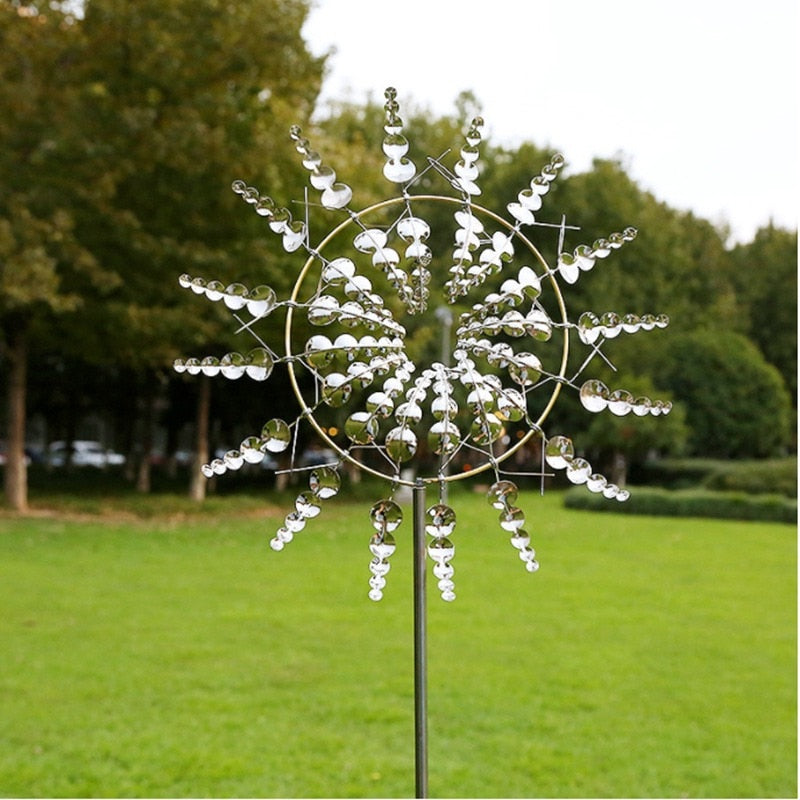 Kinetic Metal Solar Wind Powered Manifestation Dream Catchers