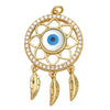 Evil Eye Dream Catcher Pendants