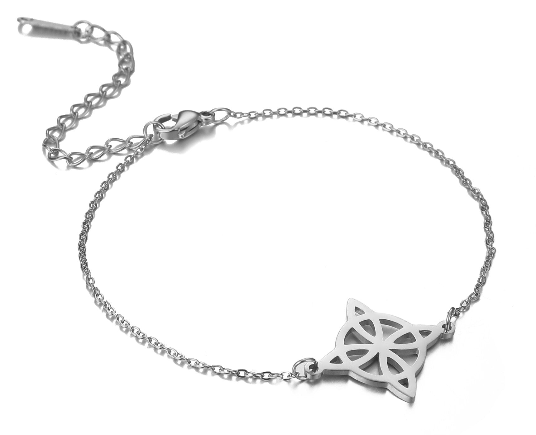 Wicca Knot Pendant Bracelet